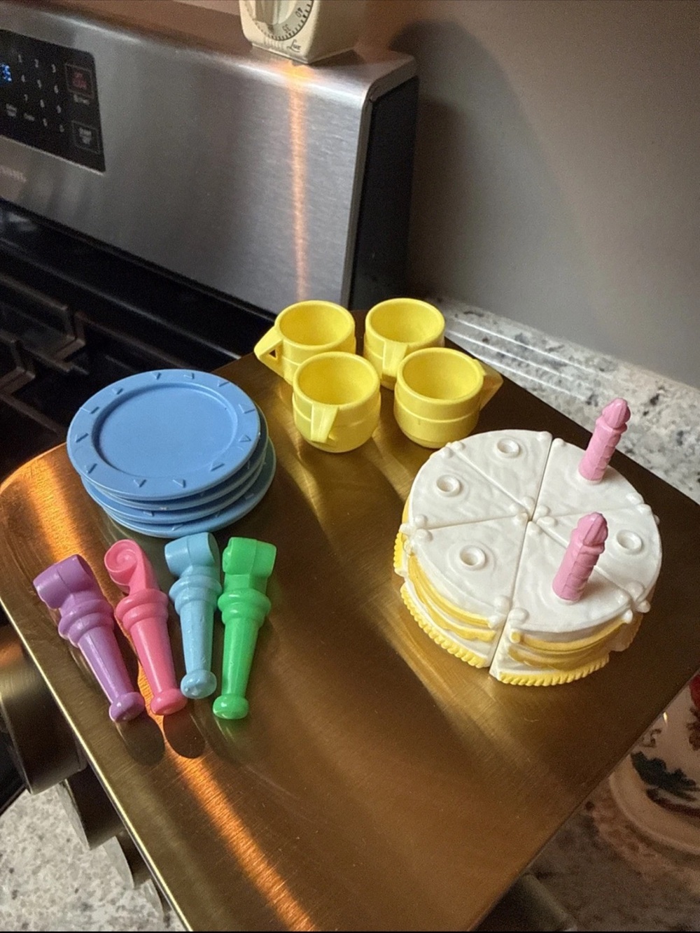 My Little Pony G1 Party Gift Pack Birthday Set & Misc Cake Cups Plates